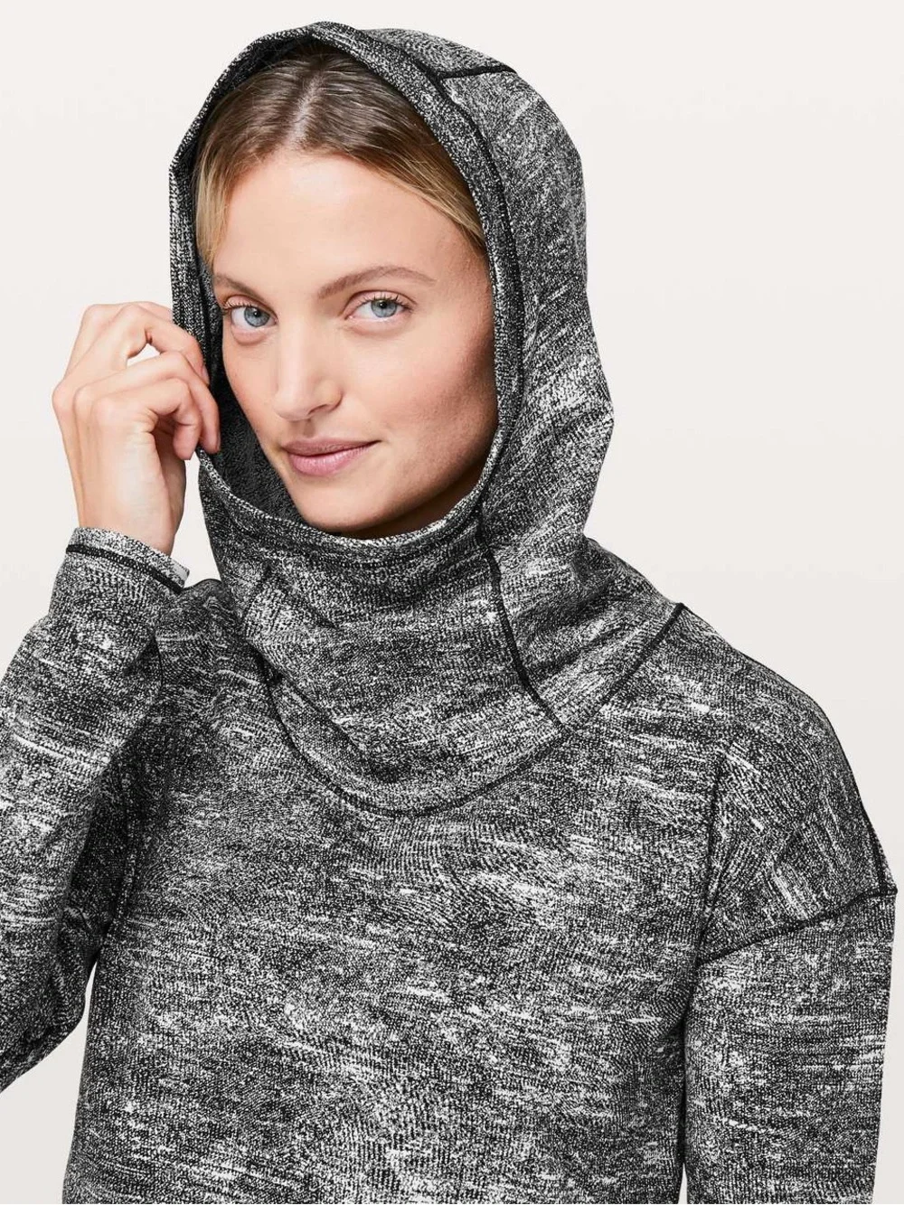 Lululemon Forever Endeavour Long Sleeve Rulu Cowl Neck Pullover Size 8